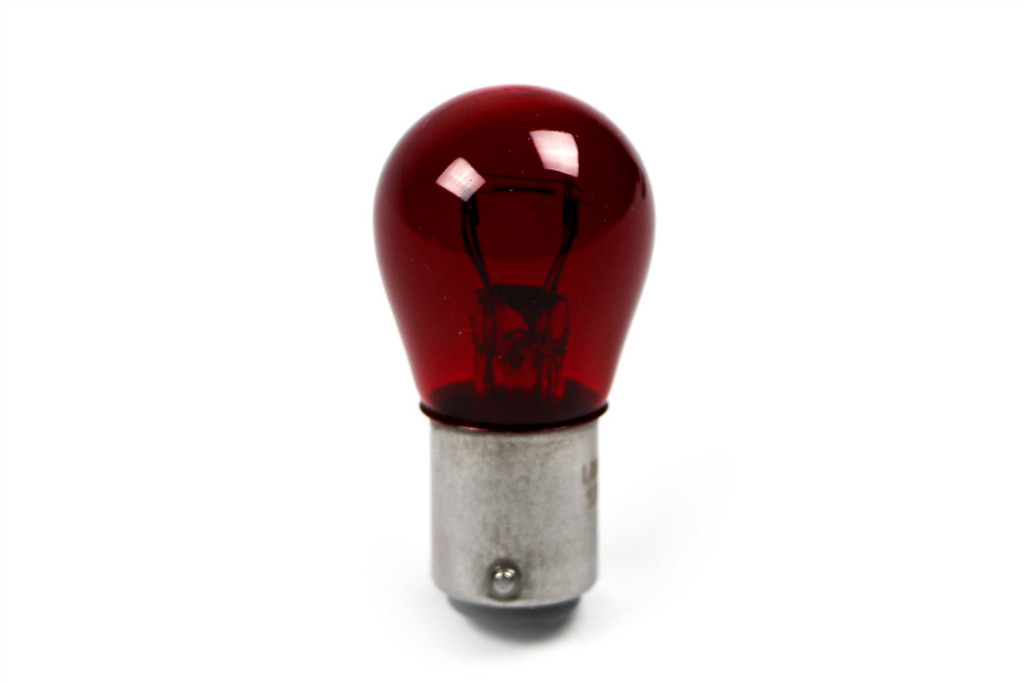 PR21/5W Red rear fog light bulb BAY15d