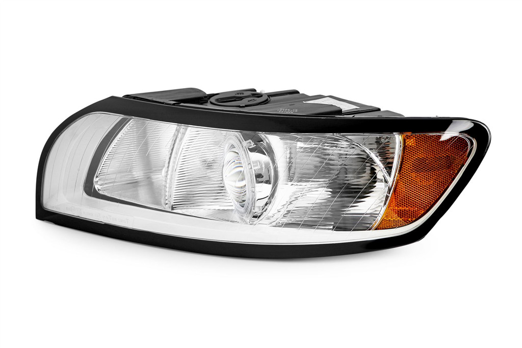 Headlight left grey Volvo S40 07-13