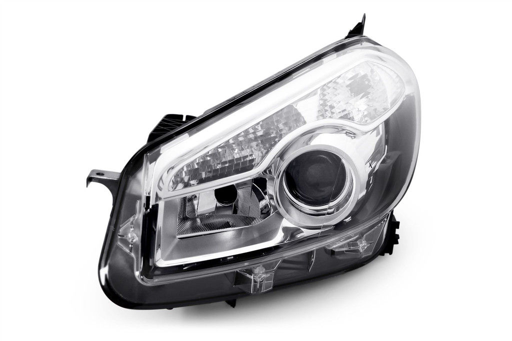 Headlight left Nissan Qashqai 10-13