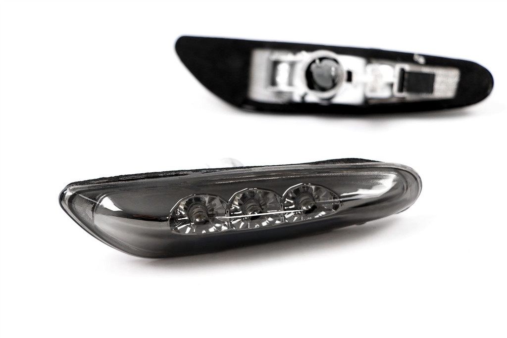 Side indicators set black LED BMW 5 Series E60 03-10 upgrade