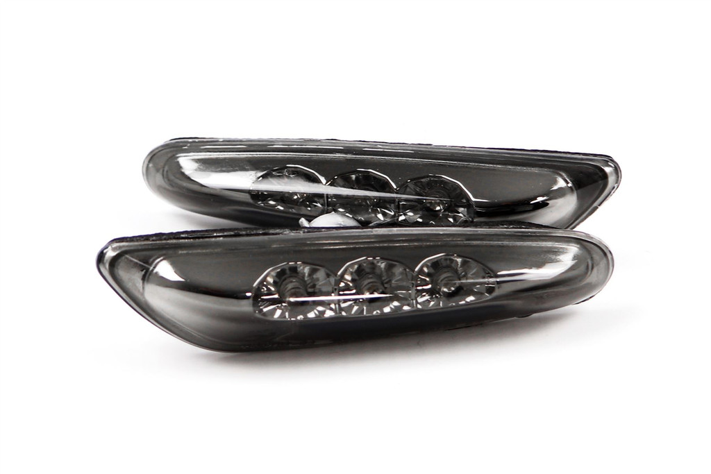 Side indicators set black LED BMW 5 Series E60 03-10 upgrade