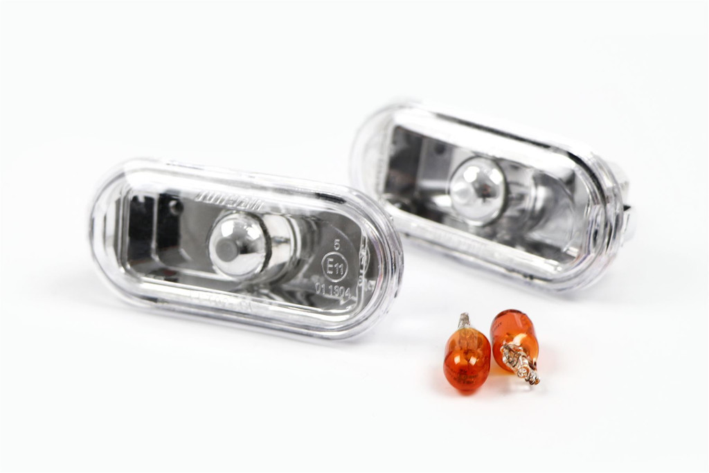 Side indicators set crystal clear with bulbs Focus C-Max 03-07