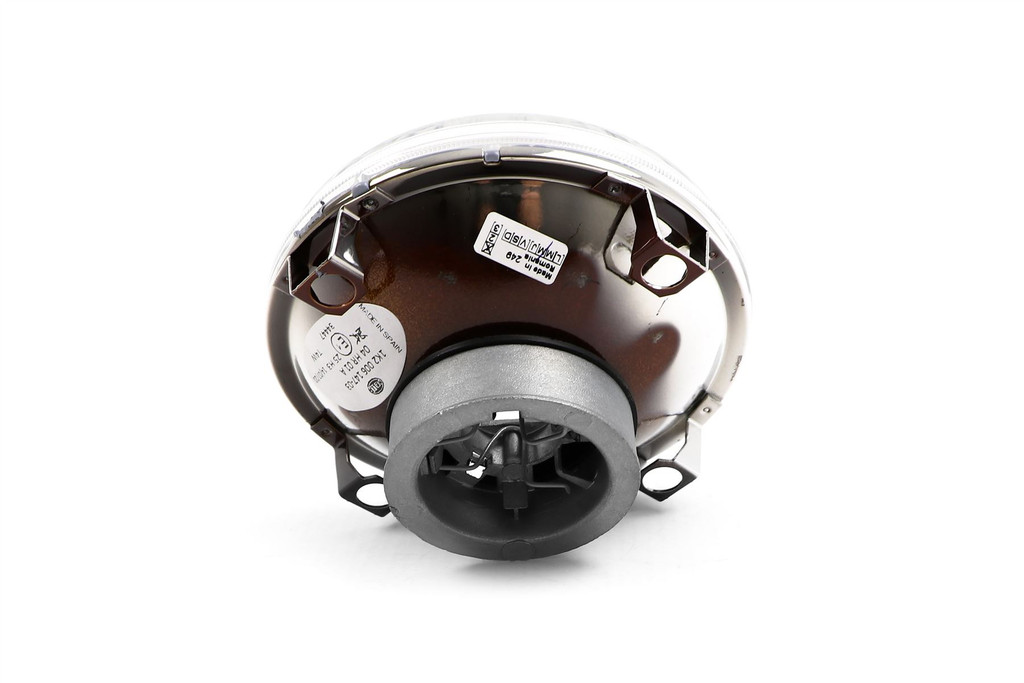 4 3/4" 120mm Hella universal inner spotlight full high beam set with bulb and cap