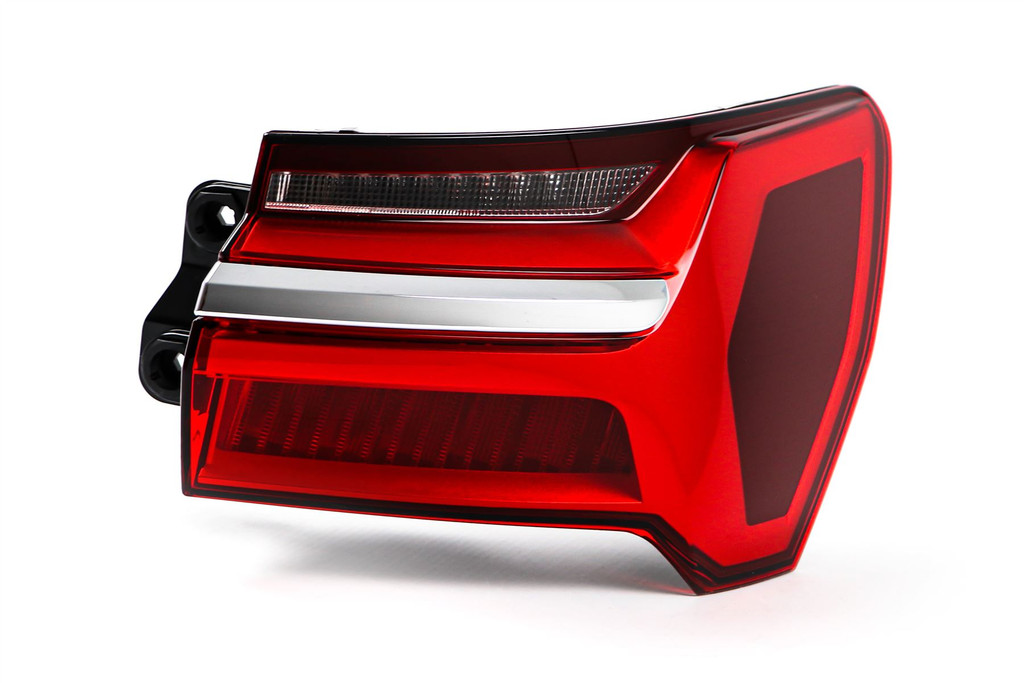 Rear light right LED chrome trim Audi A6 19- Saloon Estate