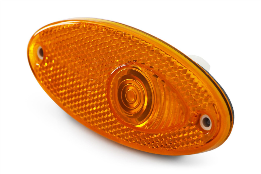 Orange side marker light TEC Travel King Caravan