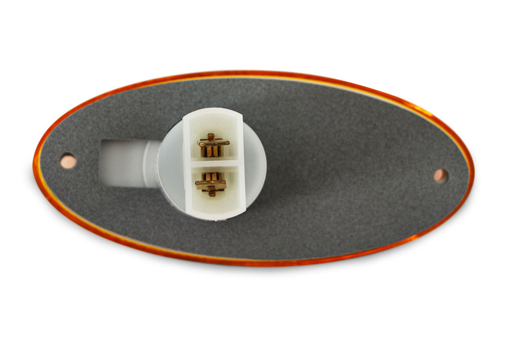 Orange side marker light TEC Travel King Caravan