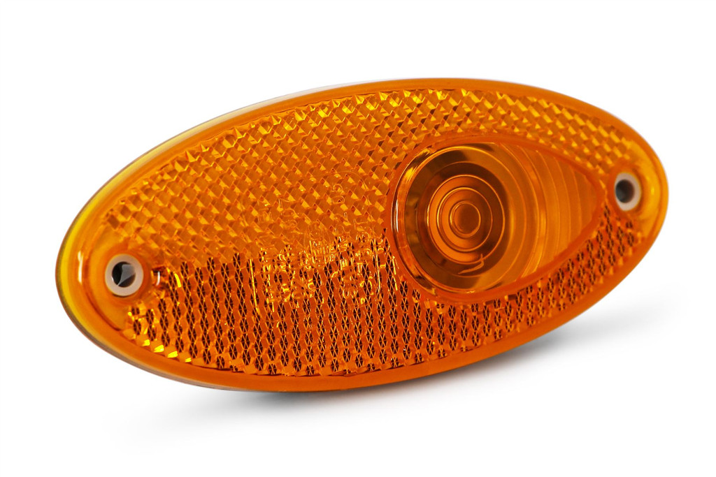 Orange side marker light TEC Travel King Caravan