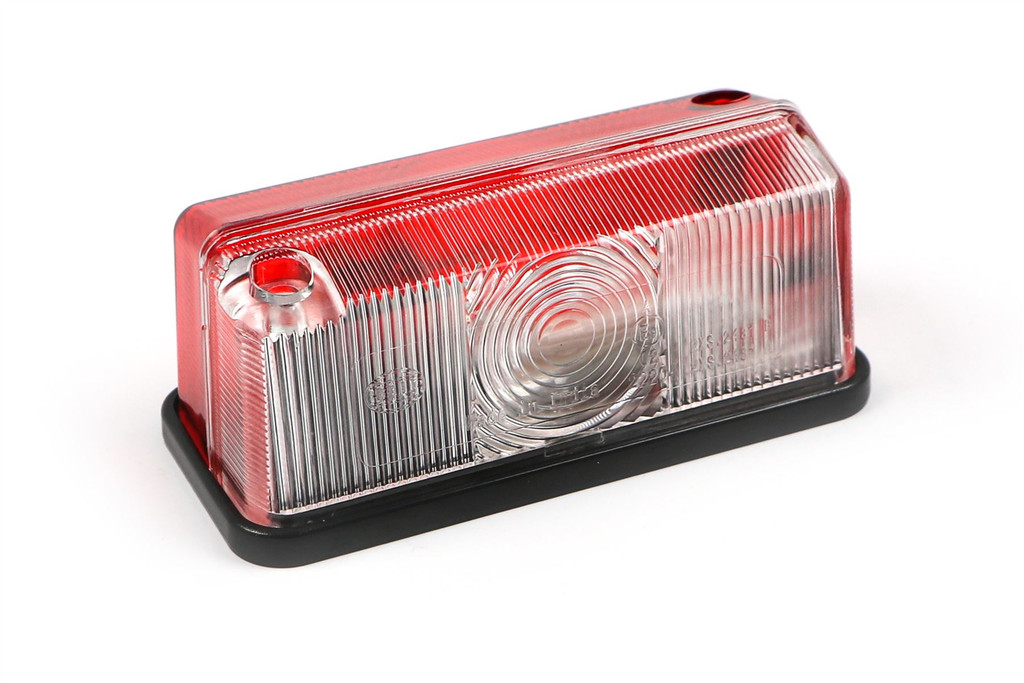 Hella red white clear side marker light with bulb Hymer Elddis Caravan Motorhome