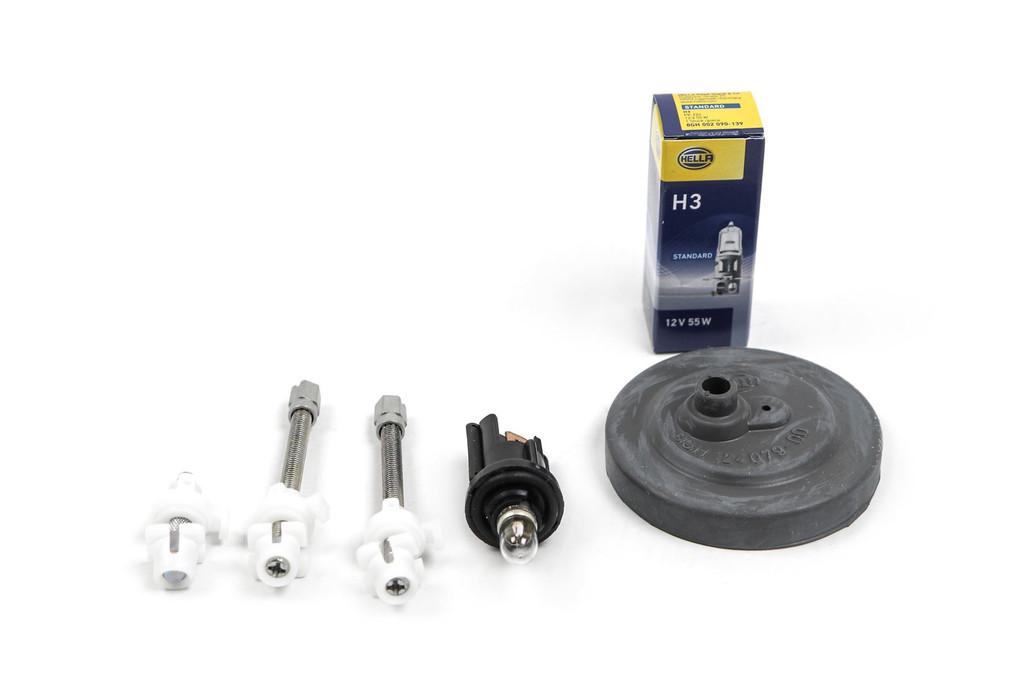 4 3/4" 120mm Inner universal spotlight high beam set with bulb and cap VW Golf MK3 92-97