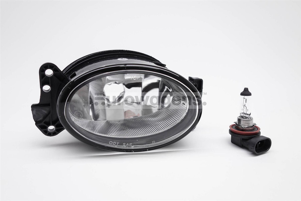 Front fog light right with bulb Mercedes-Benz M Class W164 06-11