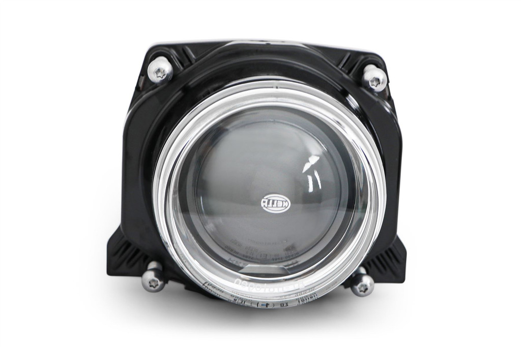 Kit car hot rod bike Hella 90mm low high dipped main beam projector headlight