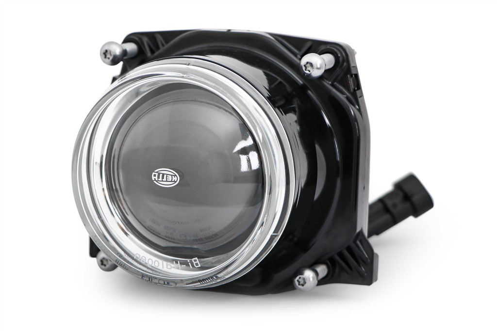 Kit car hot rod bike Hella 90mm low high dipped main beam projector headlight