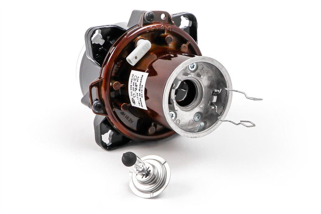 Hella 90mm dipped beam H7 headlight with bulb and fixing kit Burstner Adria Motorhome