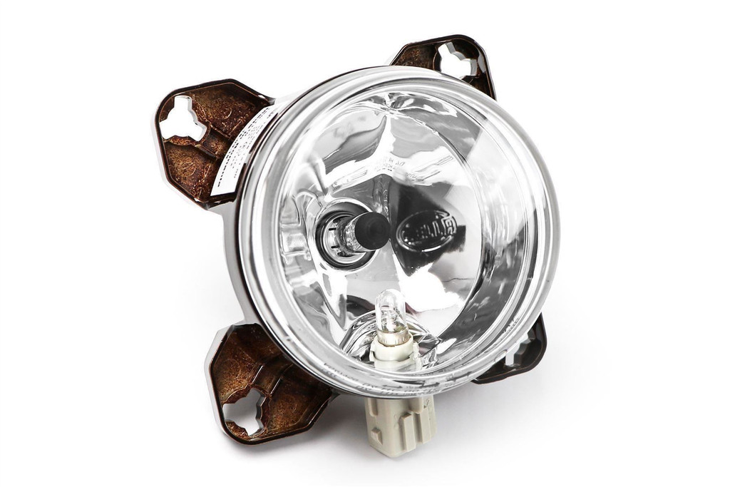 Hella 90mm main beam sidelight H7 headlight set with bulb and fixing kit Morette Vauxhall Astra MK4 98-04