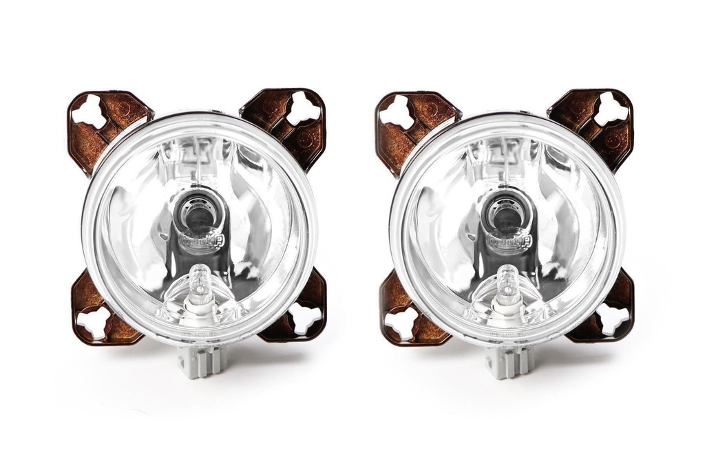 Hella 90mm main beam sidelight H7 headlight set with bulb and fixing kit Morette VW Golf MK4 98-04