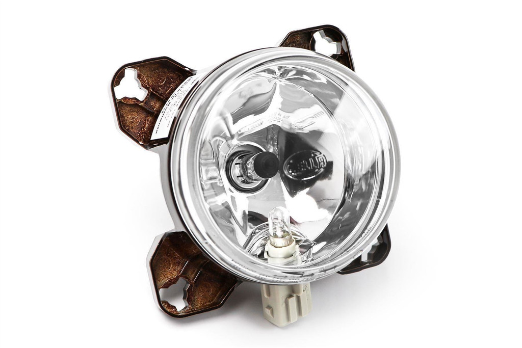 Hella 90mm main beam sidelight H7 headlight set with bulb and fixing kit Morette VW Golf MK4 98-04