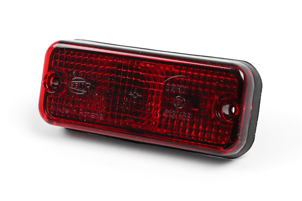 Red rear light marker parking side top light Iveco Fiat Mercedes Daf Hella