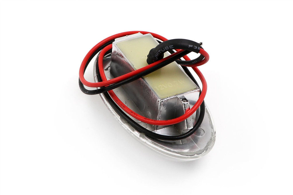 Side indicator set LED crystal clear Citroen C5 01-05