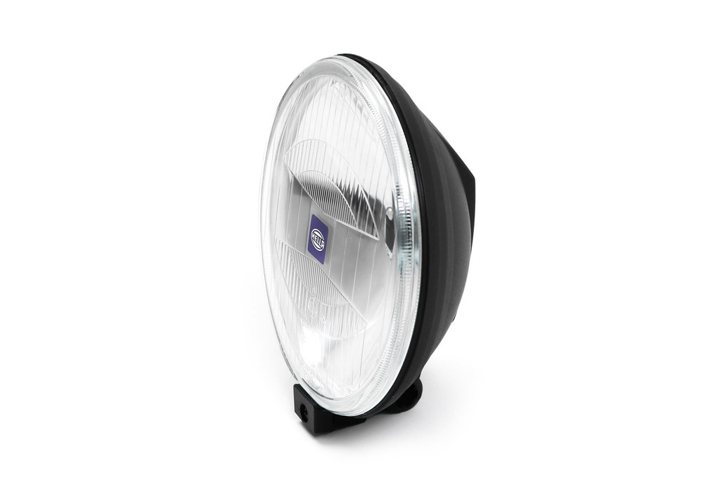 Hella Comet 500 spotlight clear with cover bulb and mounts