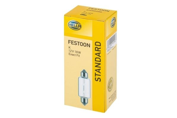 Festoon halogen bulb indicator Standard range Eurowagens