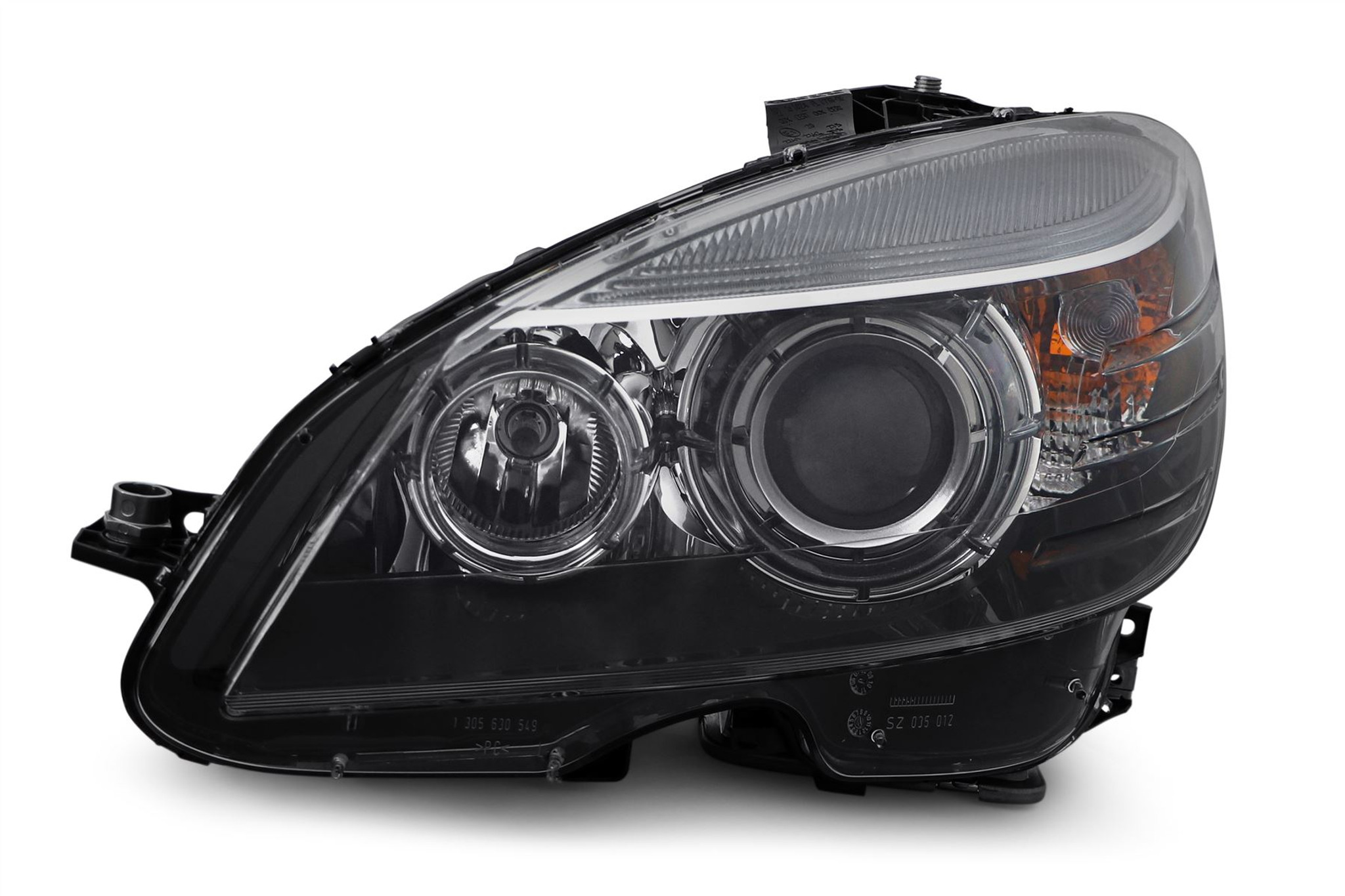 Headlight left black Bi-xenon AFS Mercedes-Benz C Class W204 07-11