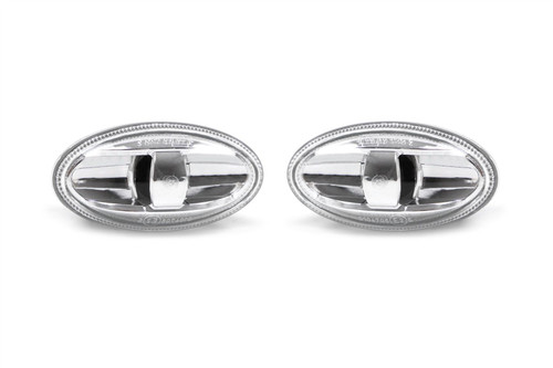 Side indicator set clear genuine Peugeot 307 01-07