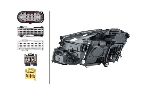 Headlight right full LED Adaptive Multibeam Mercedes E Class W213 16-20