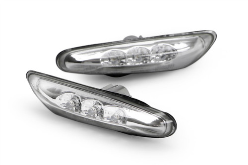 Side indicator set clear LED BMW 3 Series E46 01-05