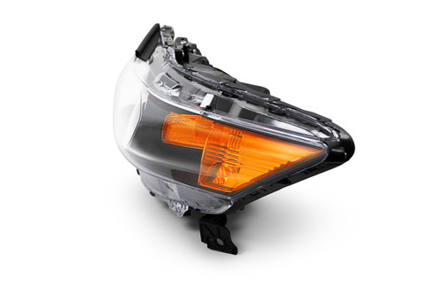 Headlight left black Honda Accord 09-11
