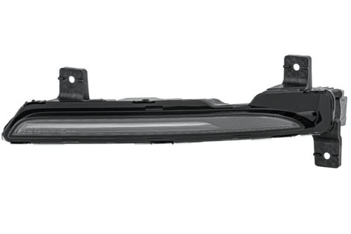 Front indicator left black with DRL Porsche 718 Boxster Cayman 16-