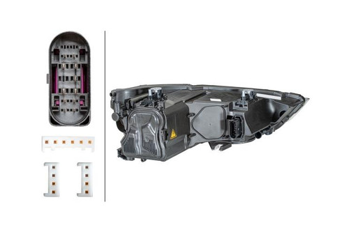 Headlight left bi-xenon LED DRL Audi A1 10-14 Hella