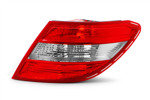 Rear light right clear Mercedes Benz C Class W204 07-10