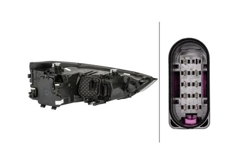 Headlight left Audi A1 15-18 OEM HELLA