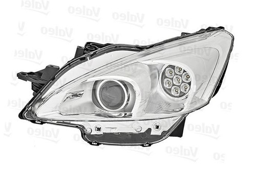 Headlight left xenon Peugeot 508 12-14