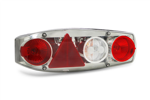 Rear light left smoked triangular reflector Hella Caraluna Swift Conqueror Challenger Fairway