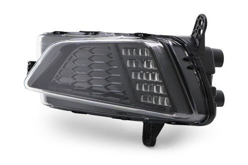 Daytime running light left black Volkswagen Polo 18-