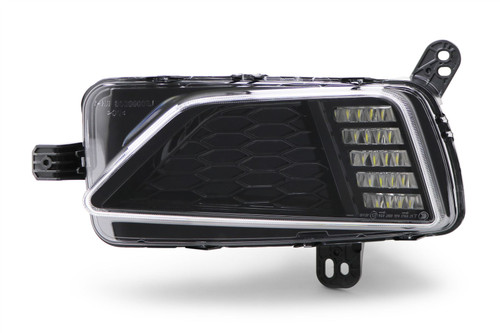 Daytime running light left black Volkswagen Polo 18-