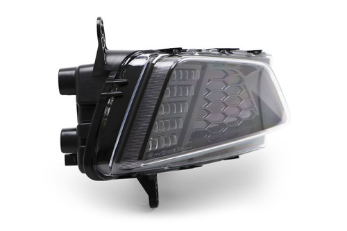 Daytime running light right black Volkswagen Polo 18-