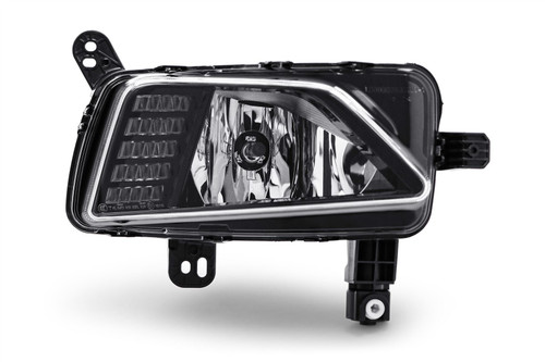 Fog light right LED black Volkswagen Polo 18-