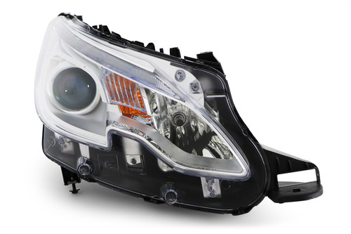 Headlight right chrome LED Peugeot 2008 13-16