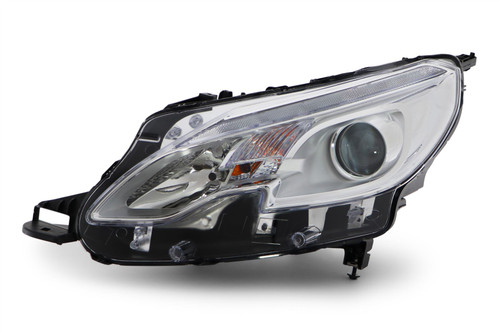 Headlight left chrome LED Peugeot 2008 13-16