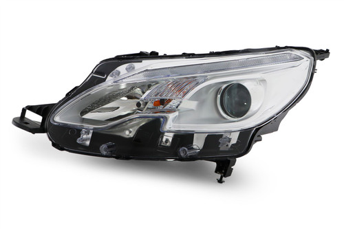Headlight left chrome LED Peugeot 2008 13-16