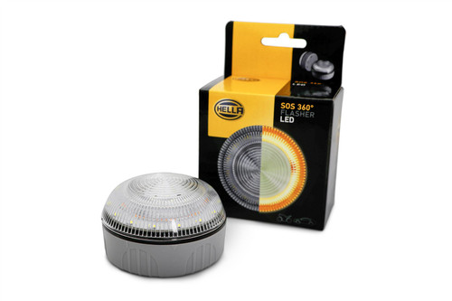 Hella SOS 360 Flashing Warning Strobe Light LED 9V