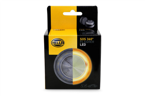 Hella SOS 360 Flashing Warning Strobe Light LED 9V