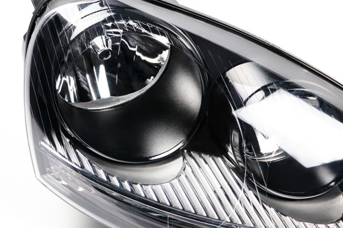 Headlight right black VW Golf MK5 03-07 