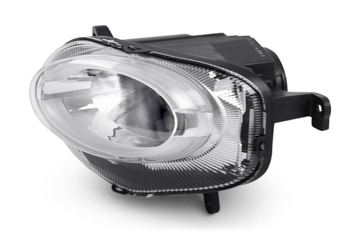 Headlight spot light high beam left LED DRL Fiat 500 15- 