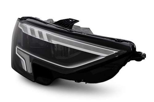 Headlight right LED black Audi A3 Sportback 20-