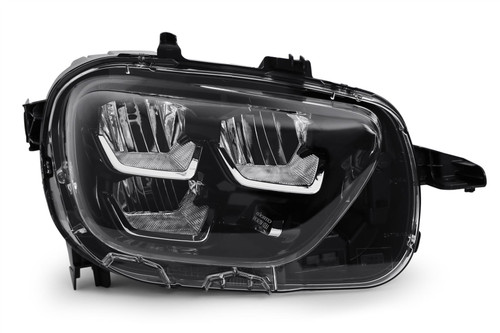 Headlight right black full LED Citroen C3 20-