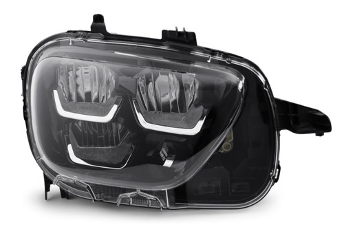 Headlight right black full LED Citroen C3 20-