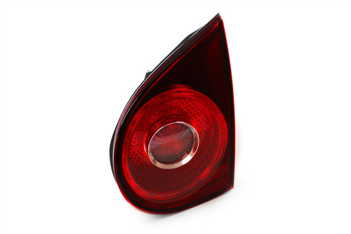 Black xenon projector headlights and rear lights set dark red RHD VW Golf MK5 R32 03-07